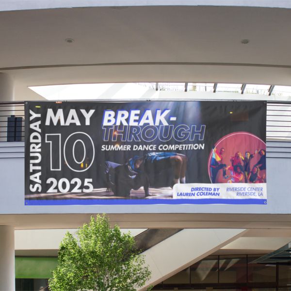 Custom Printed Vinyl Dance Banners